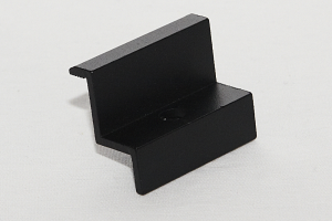 End clamp, Black 30mm